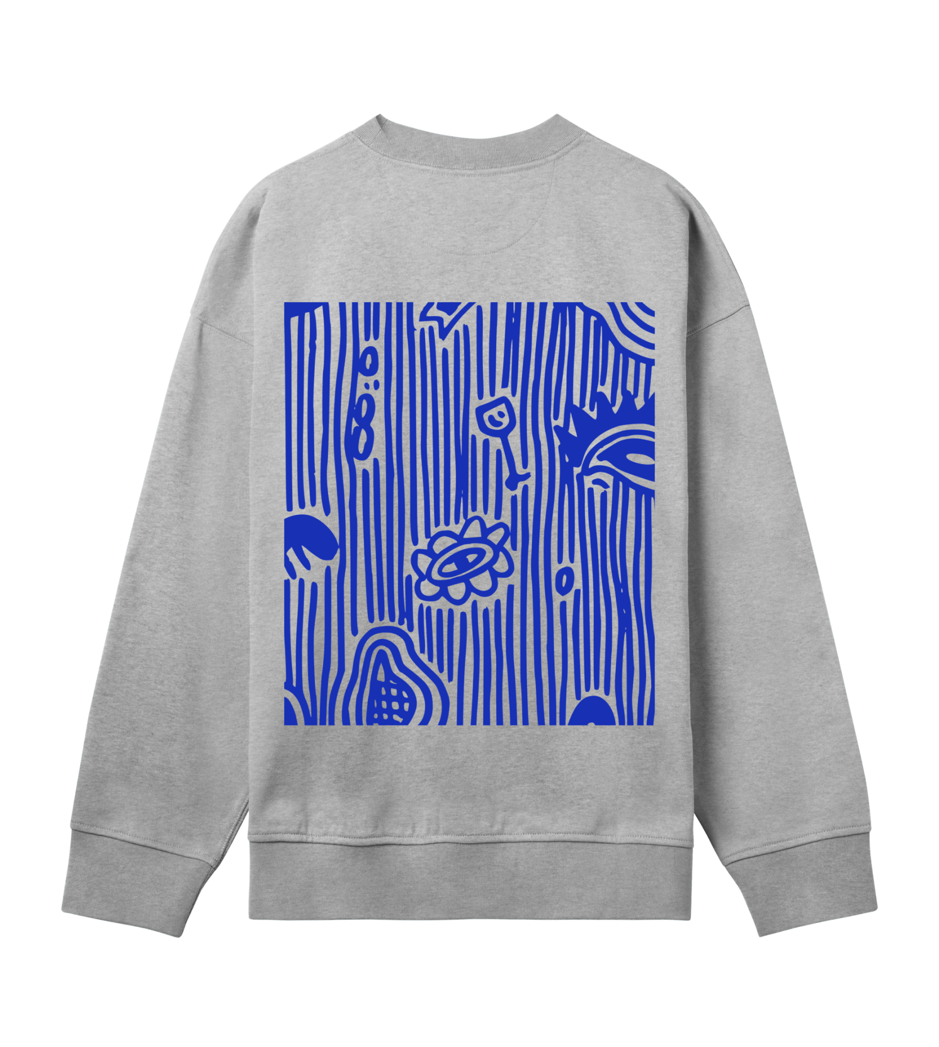 All my favourite things | Men's oversized sweater | Art apparel | Original design - Apparel - Jasmyn Cheng Art