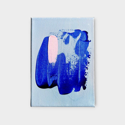 Blue Thoughts - Artwork - Jasmyn Cheng Art