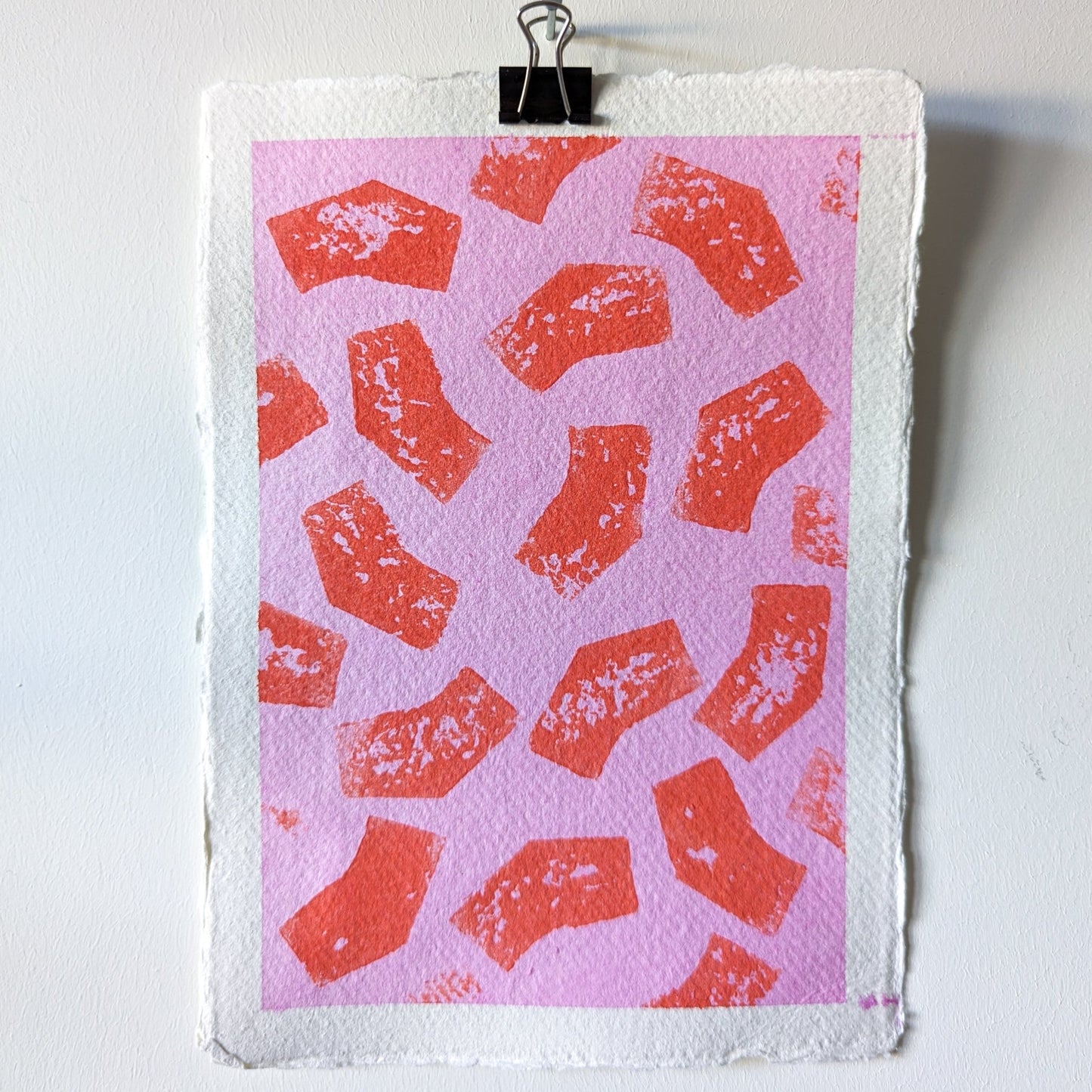 Pink & Orange Candy | A5 | Art on Paper - Jasmyn Cheng Art
