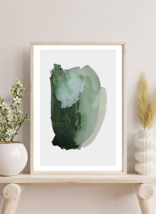 When moss takes over - Digital Printable Download - Jasmyn Cheng Art
